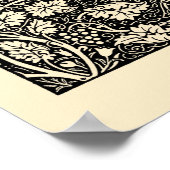  Chaucer Leaf van Kelmscott Press Poster (Hoek)