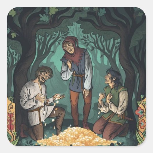 Chaucer's Pardoner's Tale Sticker (Voorkant)
