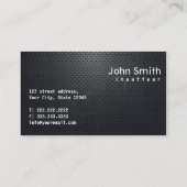 Chauffeur Black Metal Modern Red Label (Achterkant)