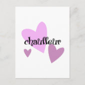 Chauffeur Briefkaart (Voorkant)