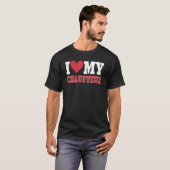 Chauffeur Carpooler Professional Driver Private Li T-shirt (Voorkant volledig)