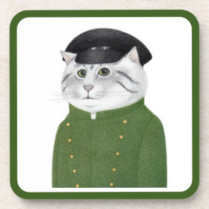 CHAUFFEUR CAT Hard Plastic Onderzetters