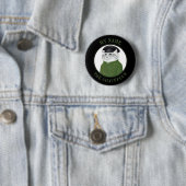 CHAUFFEUR CAT Naam Tag Badge Pin Button III (In situ)