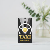 Chauffeur Chauffeur Taxi Service Visitekaartje (Staand voorkant)