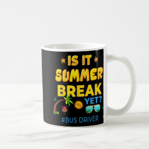Chauffeur is het zomervakantie en toch de laatste koffiemok