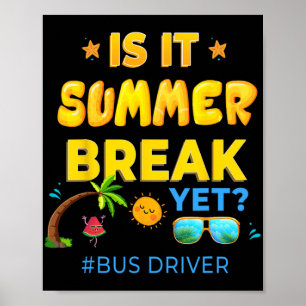 Chauffeur is het zomervakantie en toch de laatste poster