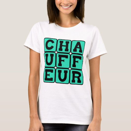 Chauffeur, Limo Chauffeur T-shirt (Voorkant)