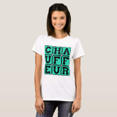 Chauffeur, Limo Chauffeur T-shirt (Voorkant volledig)