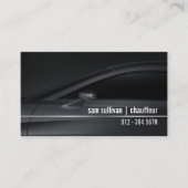 Chauffeur LimoService CarProfile Chrome Automotive Visitekaartje (Voorkant)