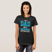 Chauffeur Papa Professionele Bestuurder Carpooler T-shirt (Voorkant volledig)