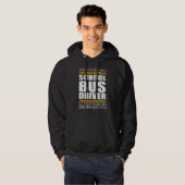 Chauffeur van de schoolbus hoodie (Voorkant volledig)