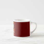 Chauffeur van schoolbus Busman Koffie Grappig Espresso Kop (Rechts)