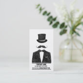 Chauffeur Visitekaartje (Staand voorkant)