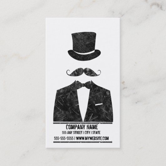 Chauffeur Visitekaartje (Voorkant)