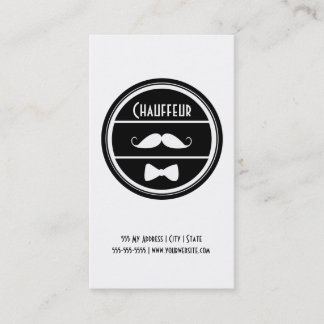 Chauffeur Visitekaartje