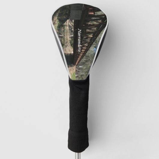 Chauffeurskaft met een foto van Narrandera Golfheadcover (Voorkant)