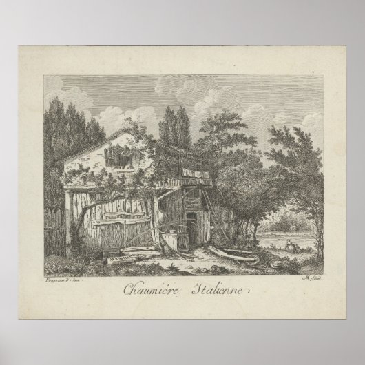 Chaumière Italienne Poster (Voorkant)