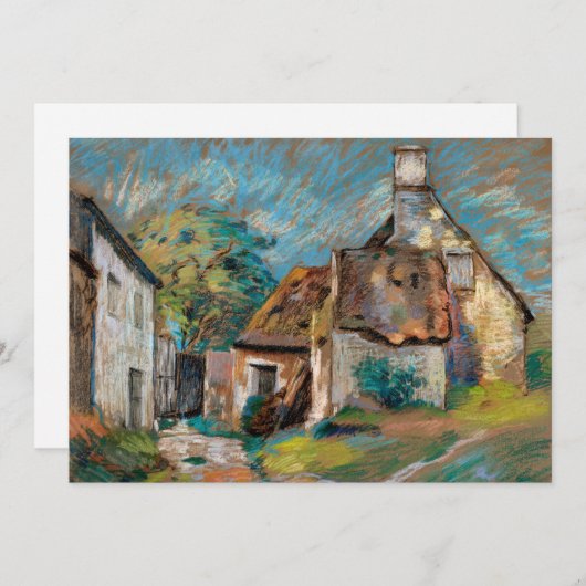 Chaumières | Armand Guillaumin (Voorkant / Achterkant)