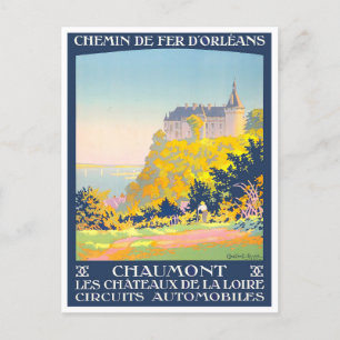 Chaumont France vintage Briefkaart