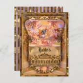 Chaussée-d'Antin Victoriaans tafel Nummer Kaart (Voorkant / Achterkant)