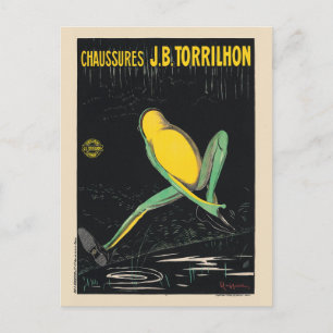 Chaussures J.B. Torrilhon Vintage Poster 1920 Briefkaart
