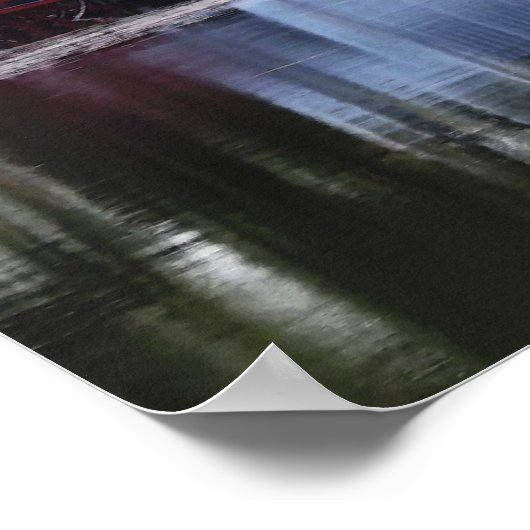 Chautauqua Belle op het Chautauqua-meer Poster (Hoek)