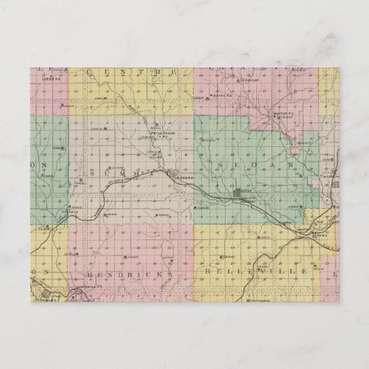 Chautauqua County, Kansas Briefkaart (Voorkant)