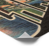 Chautauqua Lake - Grote Letter-scènes Poster (Hoek)