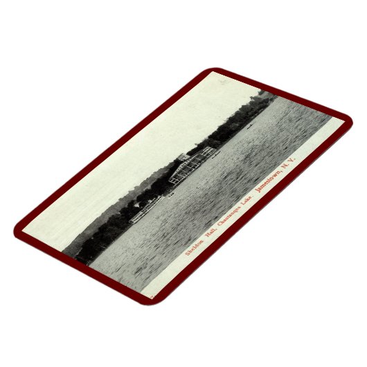 Chautauqua Lake, Jamestown NY 1909  Postcar Magneet (Linkerzijde)