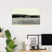 Chautauqua Lake, Jamestown NY 1909  Poster (Thuiskantoor)