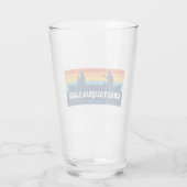 Chautauqua Lake New York Canoe Glas (Achterkant)