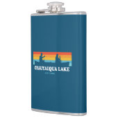 Chautauqua Lake New York Canoe Heupfles (Links)