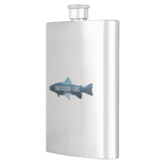 Chautauqua Lake New York Fish Flacon (Links)