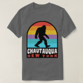 Chautauqua Lake New York NY Retro T-shirt (Design voorkant)