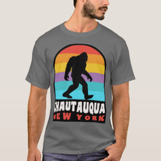 Chautauqua Lake New York NY Retro T-shirt