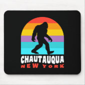 Chautauqua Lake New York Ny Retro T Shirt  Muismat (Voorkant)