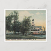 Chautauqua Lake NY Pier bij Assembly Grounds 1908 Briefkaart (Voorkant)