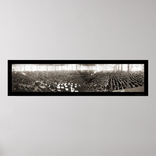 Chautauqua NY Sousa Foto 1925 Poster (Voorkant)