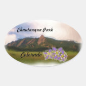 Chautauqua Park sticker (Voorkant)