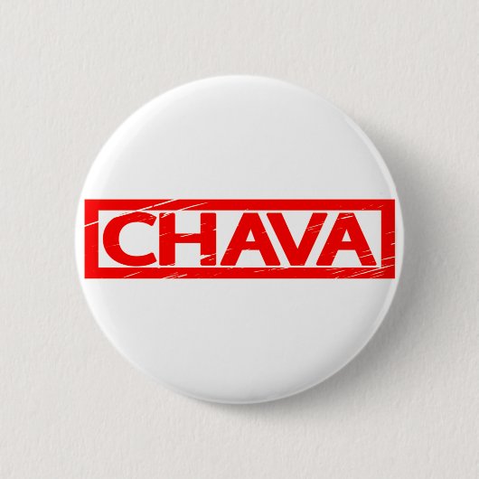Chava Stempel Ronde Button 5,7 Cm (Voorkant)