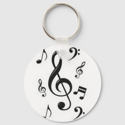 Chaveiro claves musicais sleutelhanger (Voorkant)