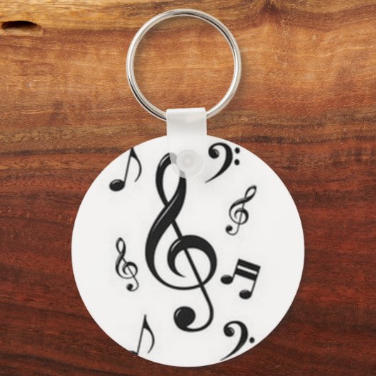 Chaveiro claves musicais sleutelhanger (Voorkant)