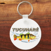 Chaveiro de Pesca - Peixe Tucunaré Sleutelhanger (Voorkant)