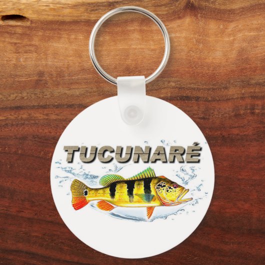 Chaveiro de Pesca - Peixe Tucunaré Sleutelhanger (Voorkant)
