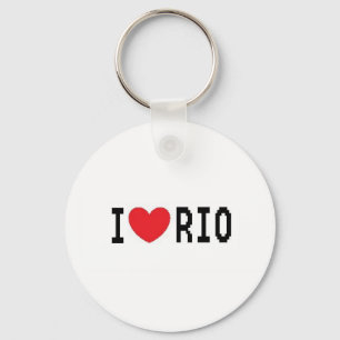 Chaveiro I Love Rio Sleutelhanger