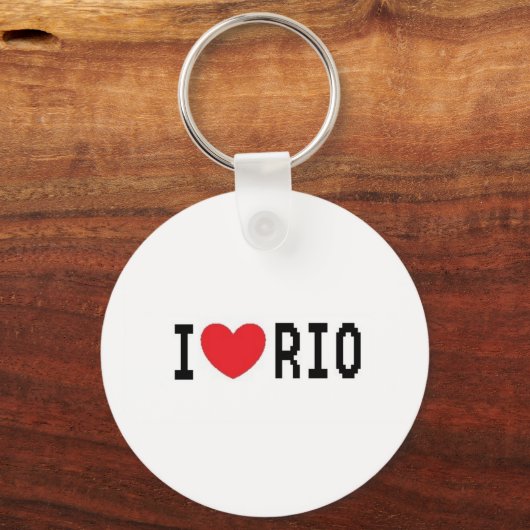 Chaveiro I Love Rio Sleutelhanger (Voorkant)
