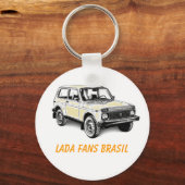 CHAVEIRO LADA FANS BRASIL SLEUTELHANGER (Voorkant)