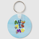 Chaveiro Mãe de Autista Sleutelhanger (Achterkant)