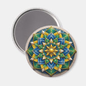 Chaveiro Mandala Luxo - 01 Magneet (Voorkant / Achterkant)