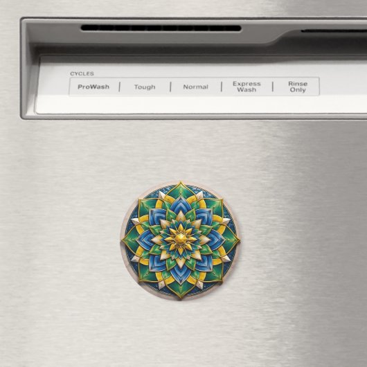 Chaveiro Mandala Luxo - 01 Magneet (Insitu (Vaatwasser))